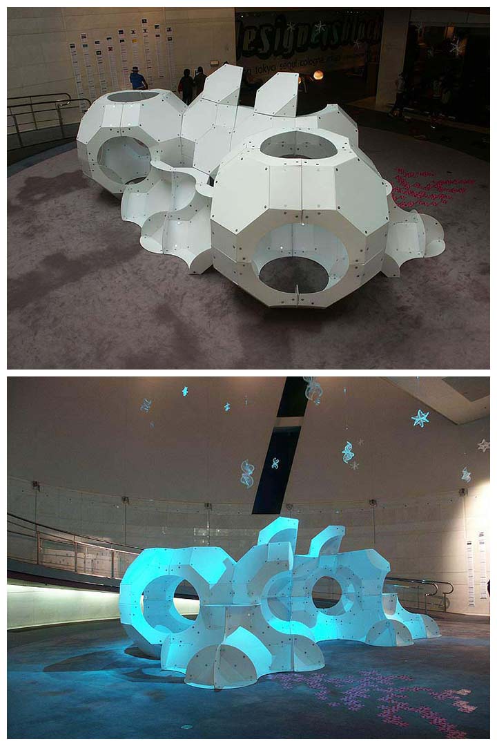 Ekistikit Modular Building System Recent Developments With UNIT - Spiral Gallery Japan